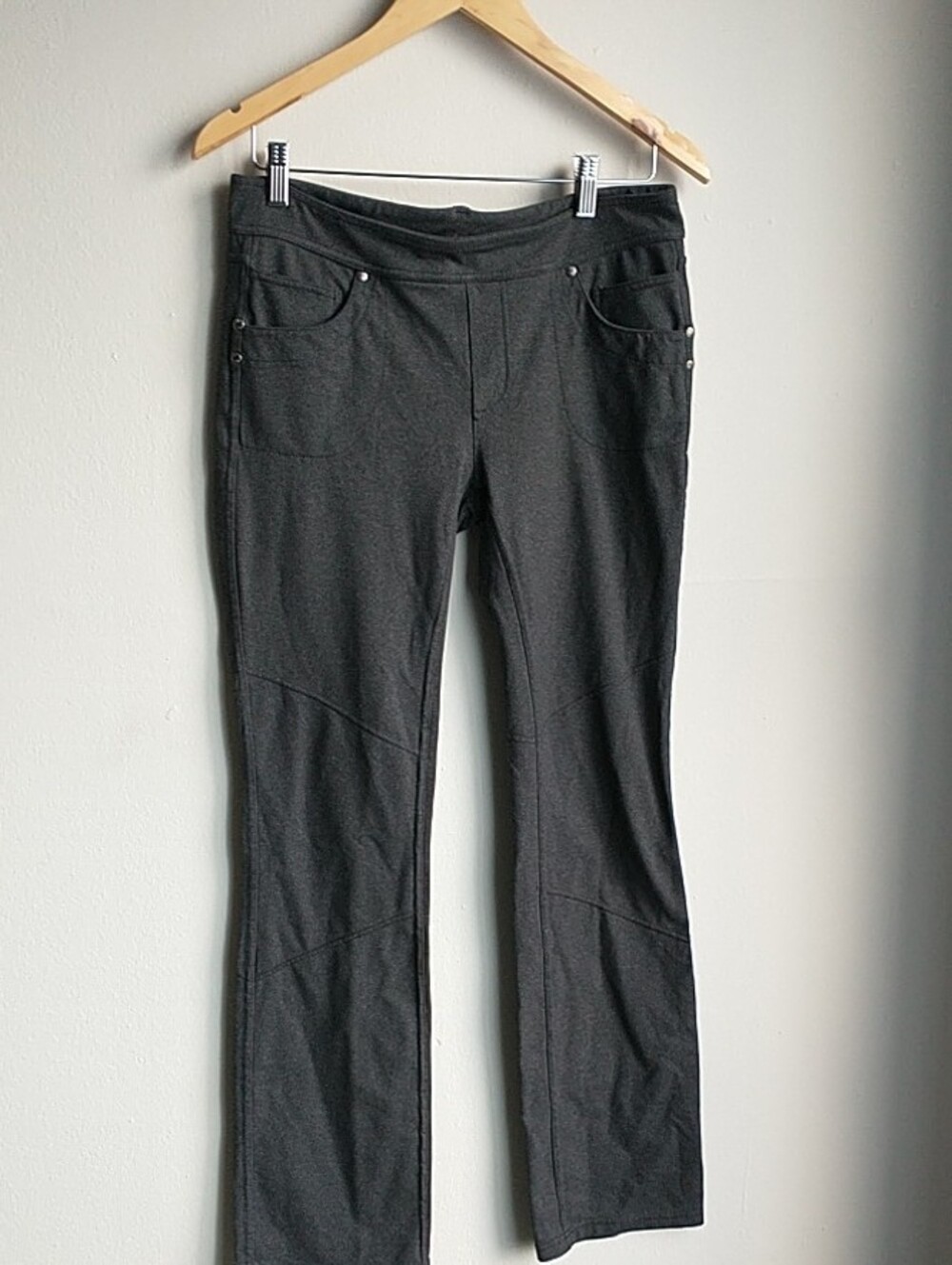 Athleta Straight Leg Jeans-Style Pants in Black